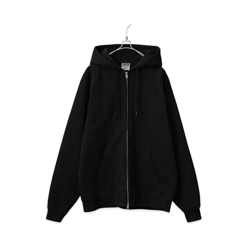 ONEITA Power Sweat Zip Up Hoodie "Black"