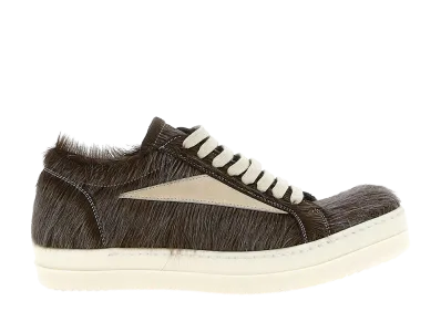 Rick Owens SS25 Concordians Vintage Sneaks Pony Skin "Brown"