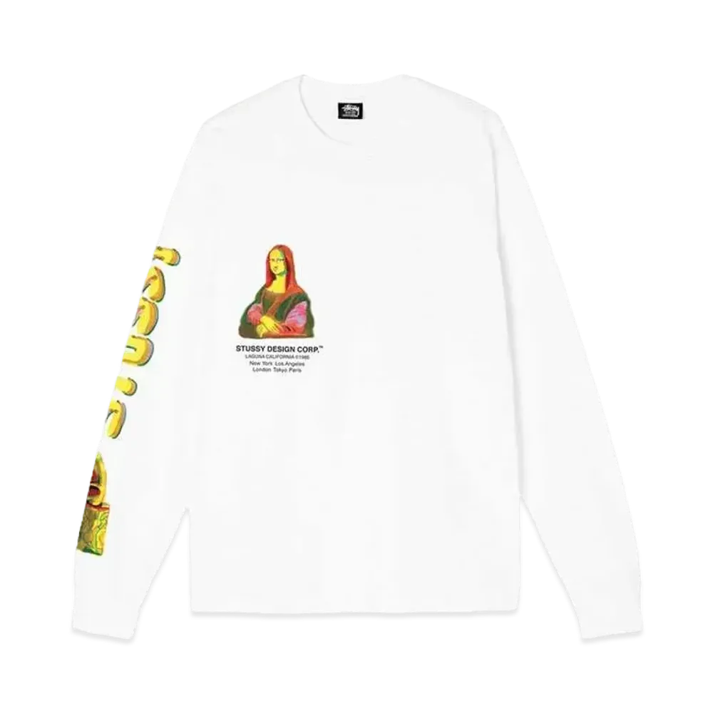 Stussy GALLERY LS TEE "White"
