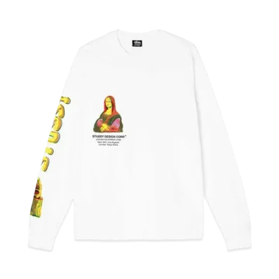 Stussy GALLERY LS TEE "White"