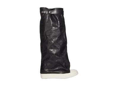Rick Owens DRKSHDW Elephant Boot "Black/Milk"