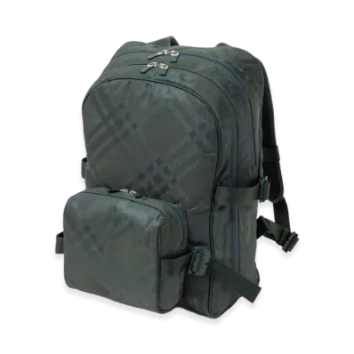 Burberry Check Jacquard Daypack "Black"