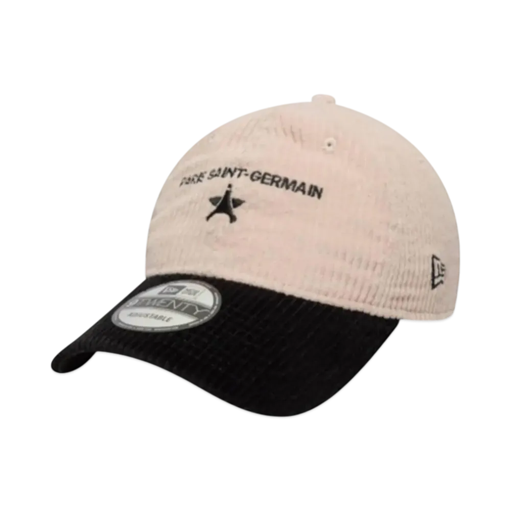 NEW ERA PARIS SAINT GERMAIN 9Twenty Corduroy "Light Pink/Black"