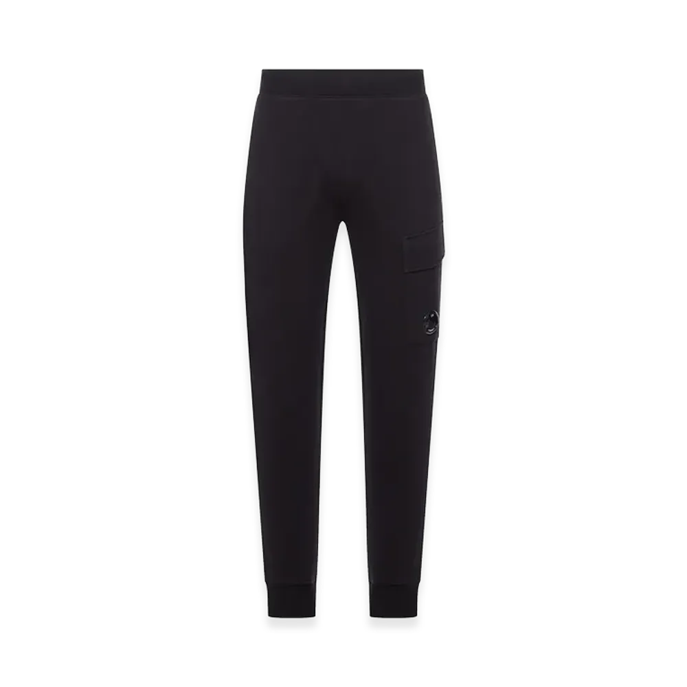 C.P. Company Cotton Jogger Pants With Lens "Black"