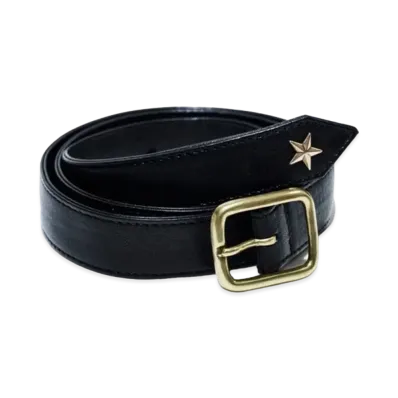 GOD SELECTION XXX Leather Belt GX-A24-GD-06 "Black"
