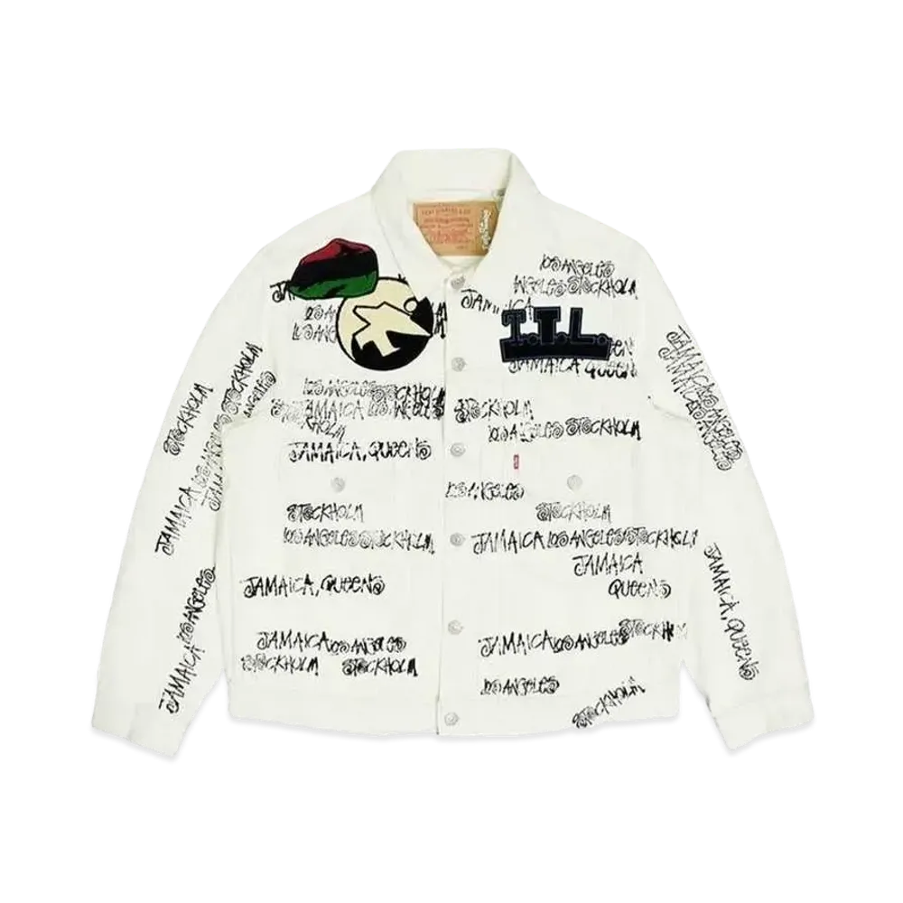 Stussy x Our Legacy x Denim Tears Jacket "White"