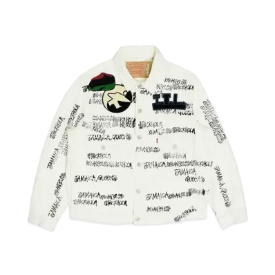 Stussy x Our Legacy x Denim Tears Jacket "White"