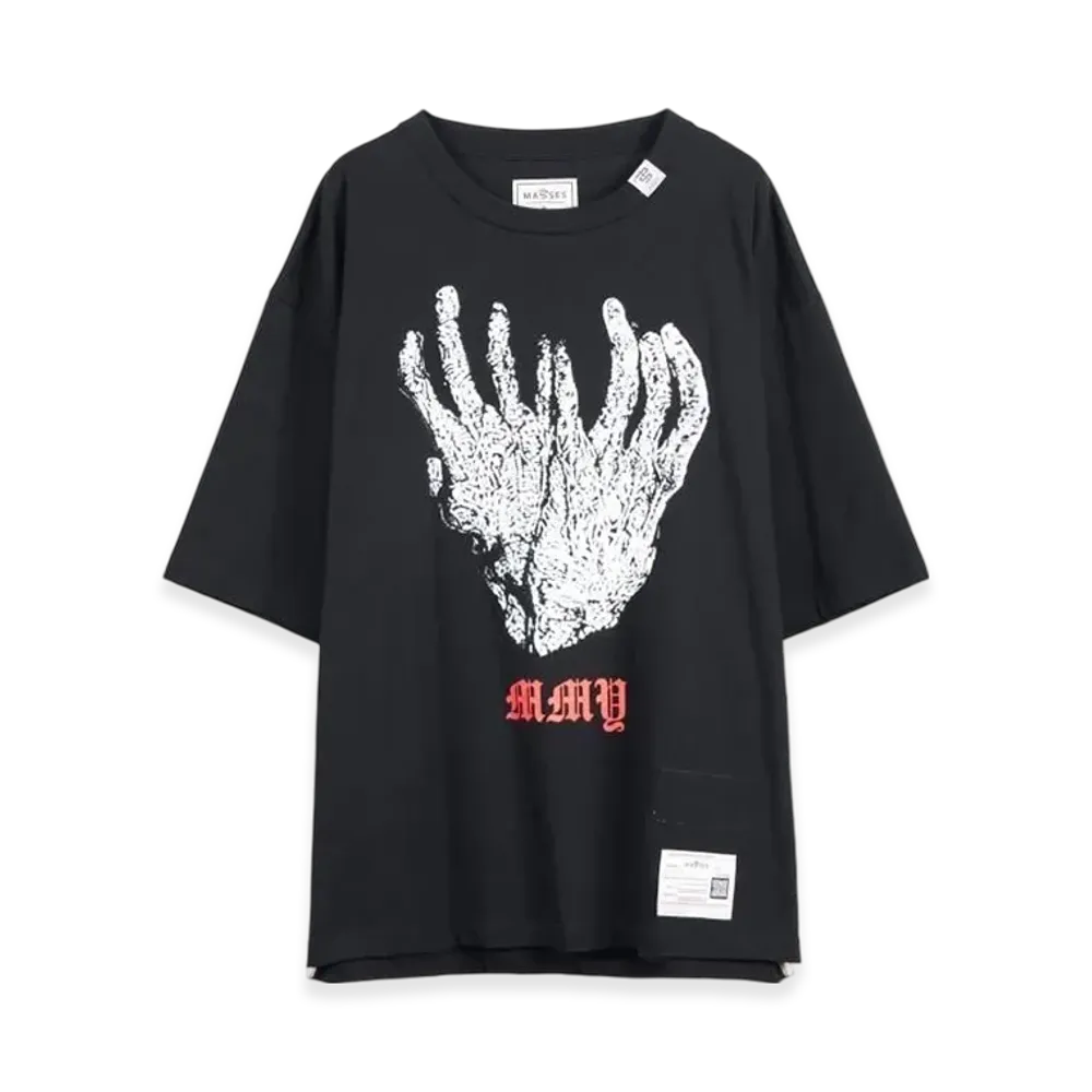 MASSES x Maison MIHARA YASUHIRO Hands Print T-Shirts "Black"