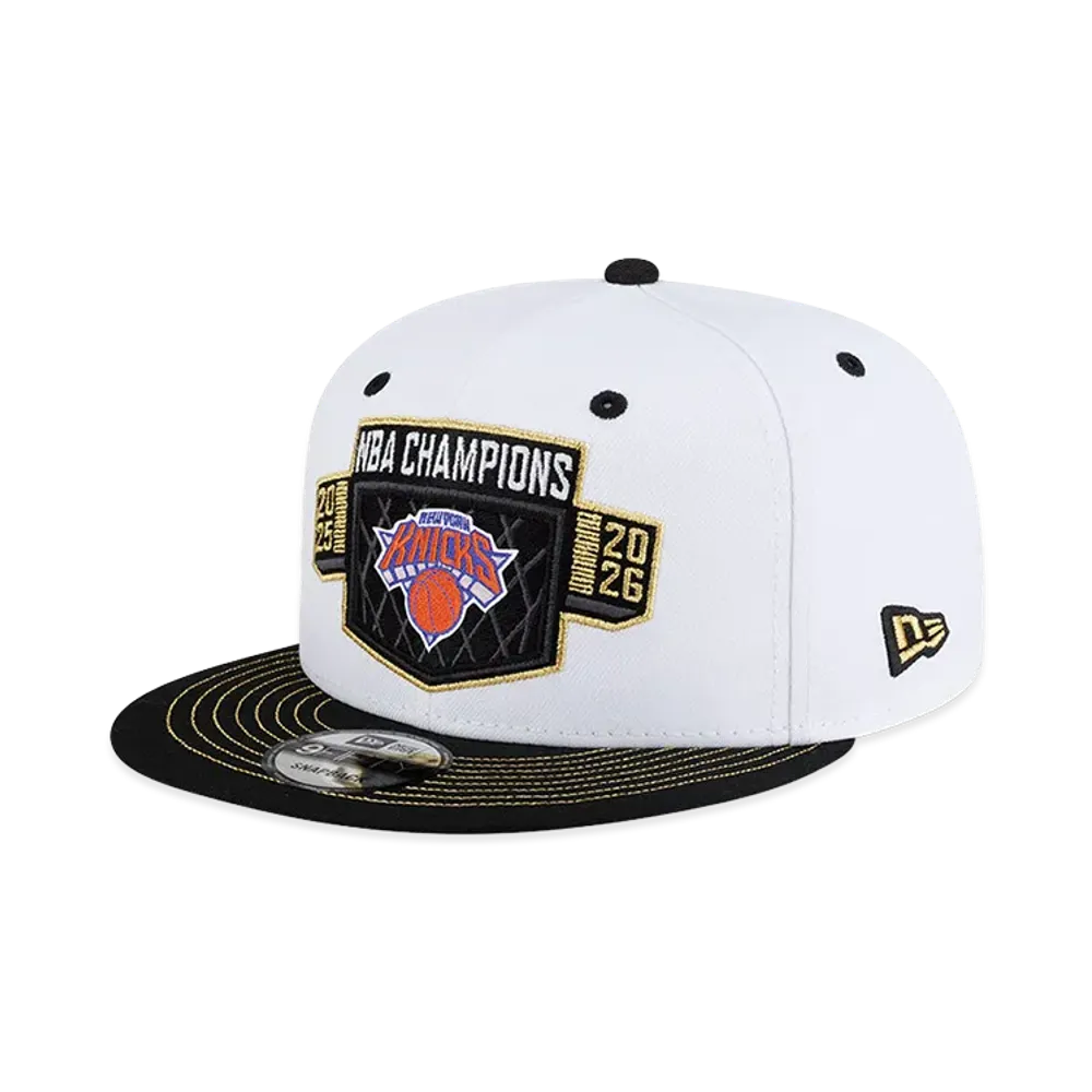 NEW ERA 9Fifty 2026 NBA Champions New York Knicks White "White"