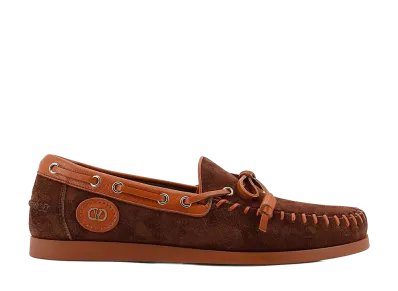 Valentino Garavani Brown Suede Loafers "Brown"