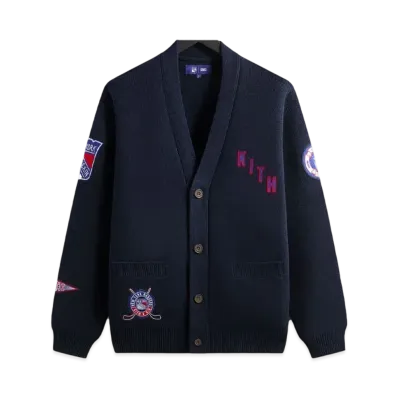 Kith x The New York Rangers Cypress Cardigan "Nocturnal"