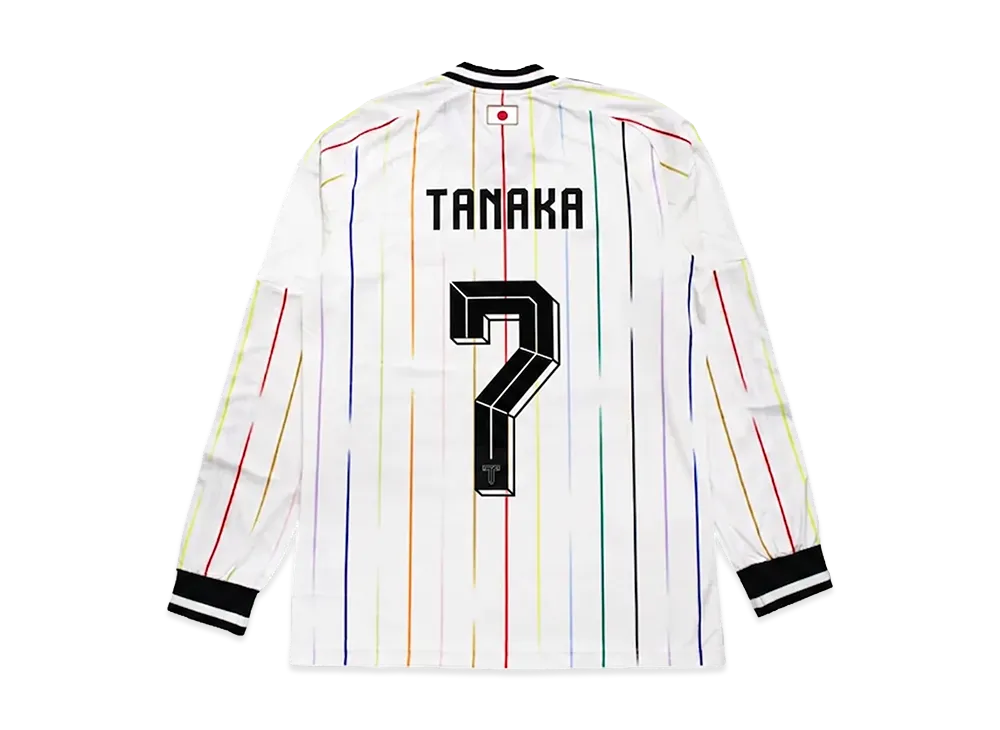 adidas Soccer Japan 2026 Away Replica Jersey Long Sleeve #7 Ao Tanaka "OffWhite/Black"
