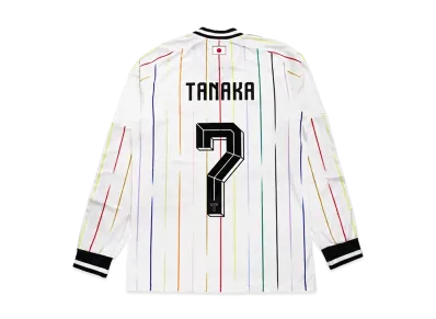 adidas Soccer Japan 2026 Away Replica Jersey Long Sleeve #7 Ao Tanaka "OffWhite/Black"