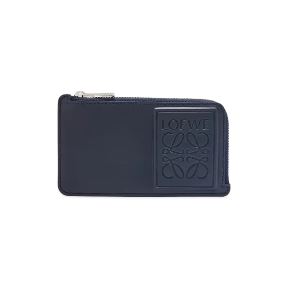 LOEWE Coin Card Holder "Deep Navy"