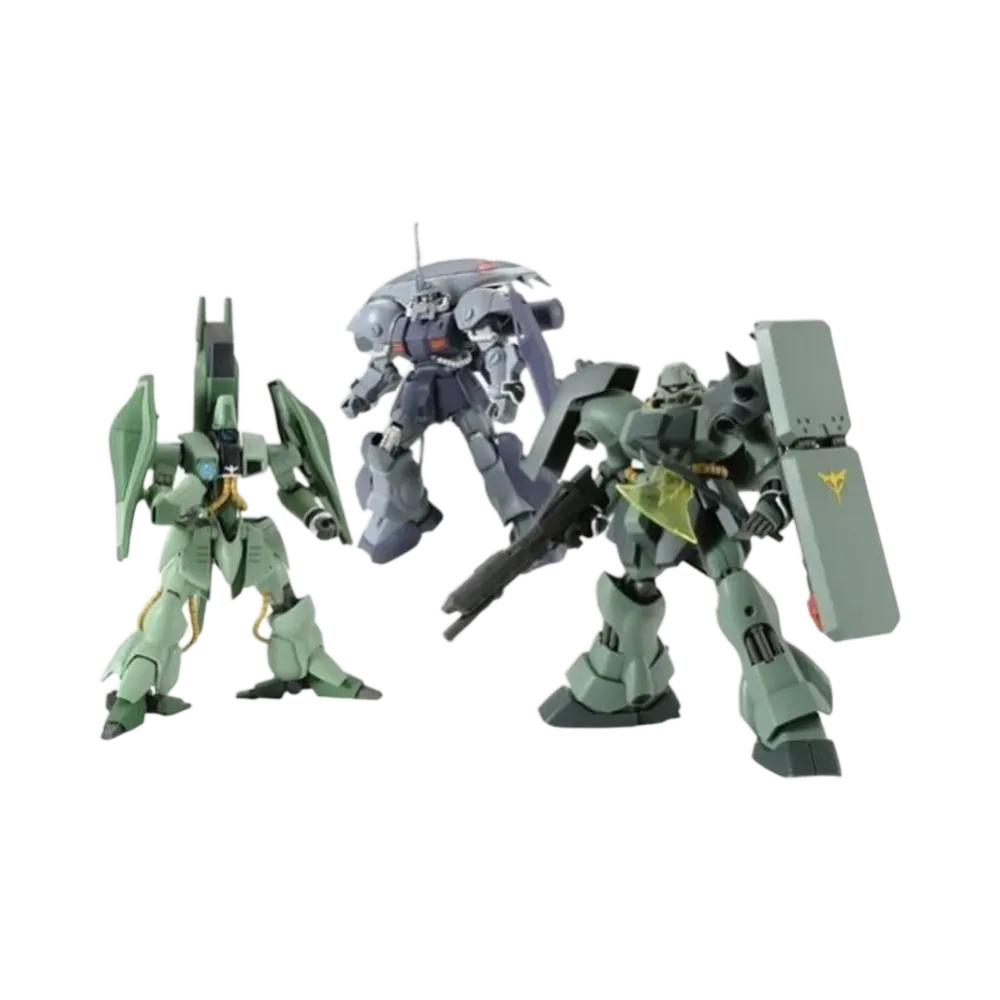 BANDAI "HIGH GRADE" -MOBILE SUIT GUNDAM UNICORN- HGUC 1/144 Isaac/Gaza C/Geara Doga (Unicorn Ver.) Set