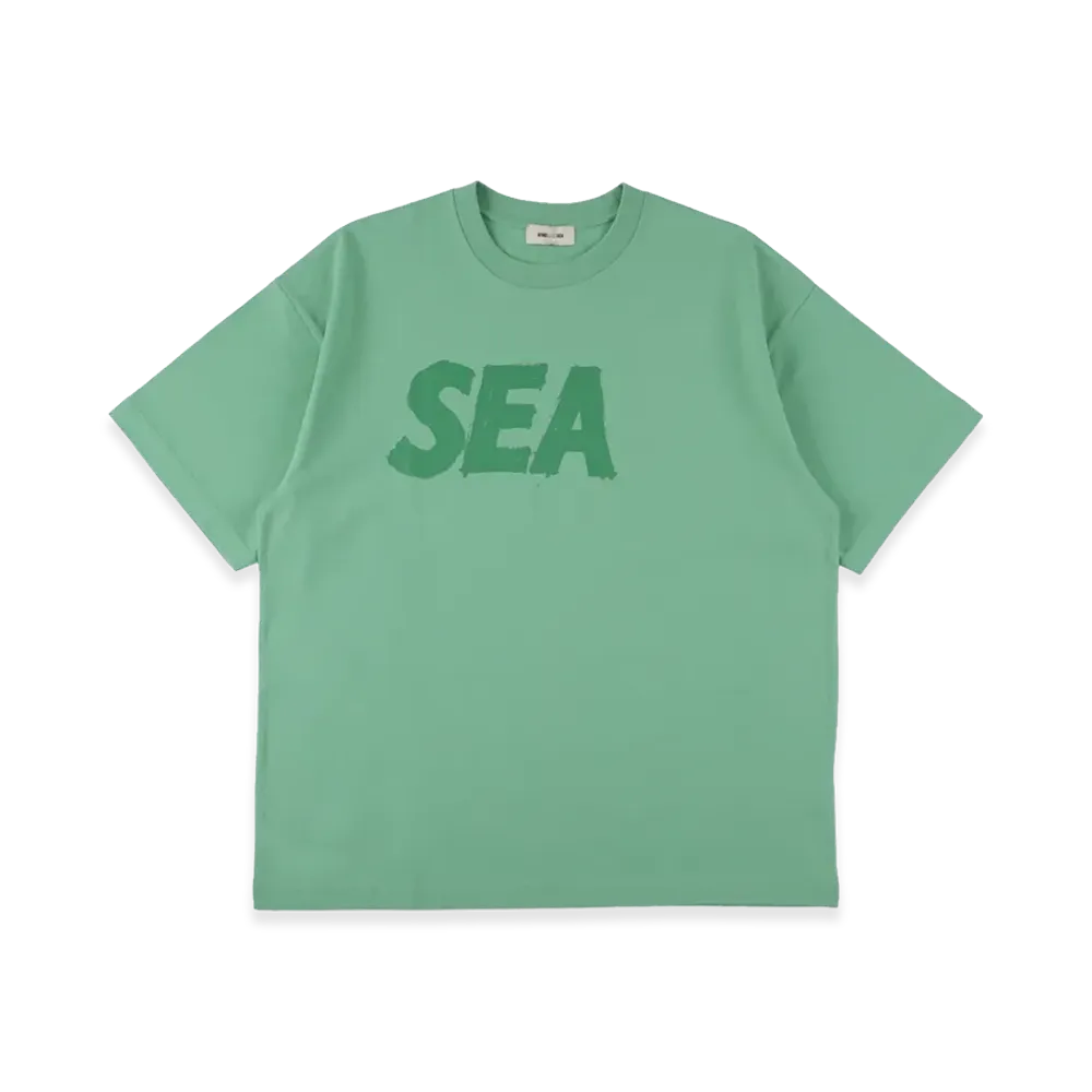 WIND AND SEA x MATTHEW LANGILLE Logo Tee "Green"