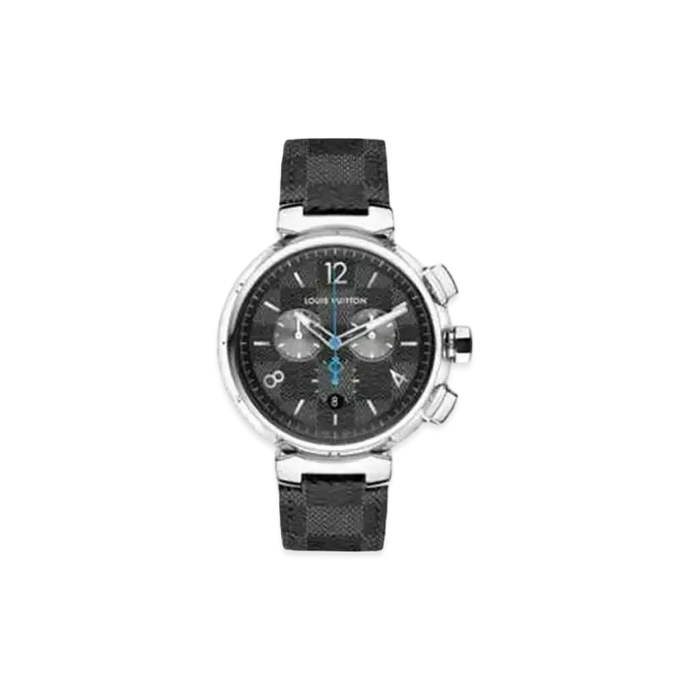 Louis Vuitton Tambour GM Damier Graphite Chronograph