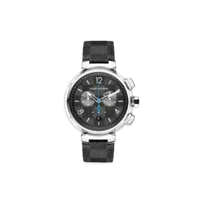 Louis Vuitton Tambour GM Damier Graphite Chronograph