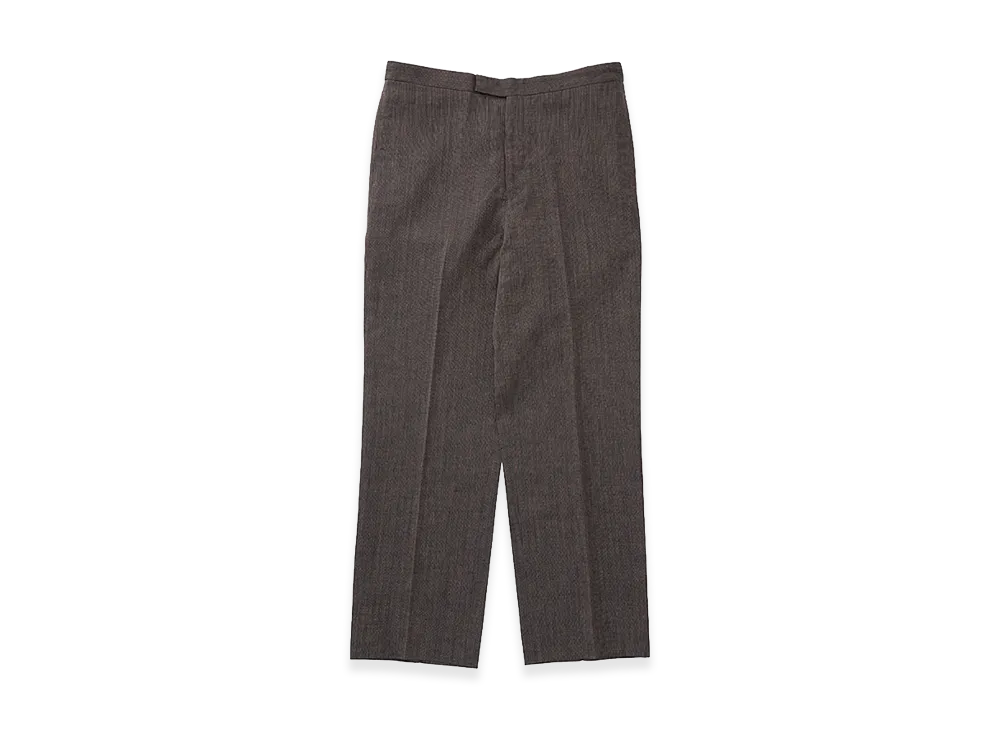 visvim Wide Slacks Santome "Charcoal"