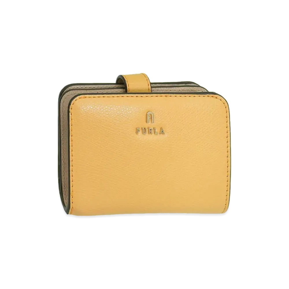 FURLA Camelia S Compact Wallet "Yellow"