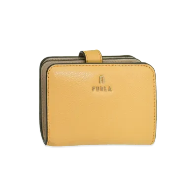 FURLA Camelia S Compact Wallet "Yellow"
