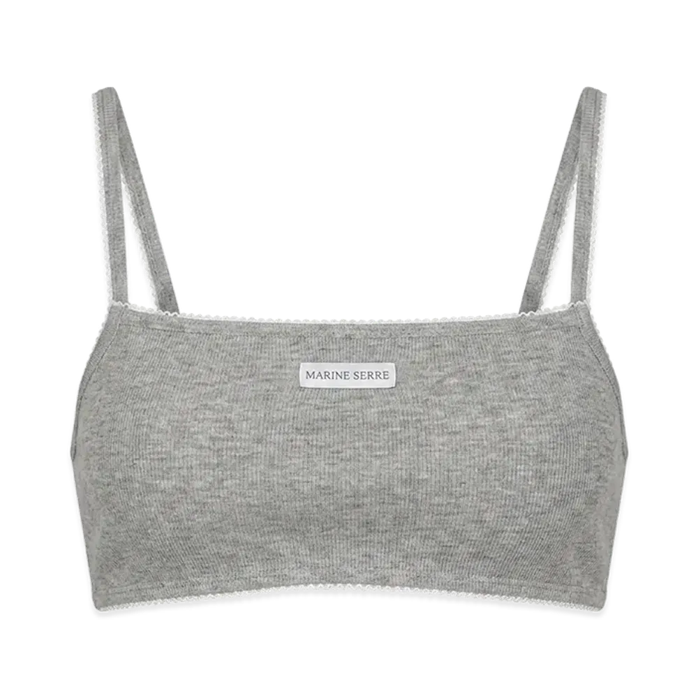 Marine Serre Women's Top "Gray"