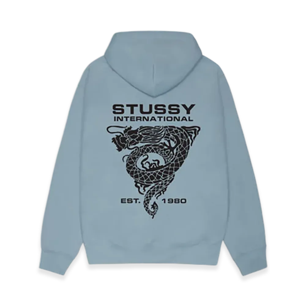 Stussy Dragon Hoodie "Slate"