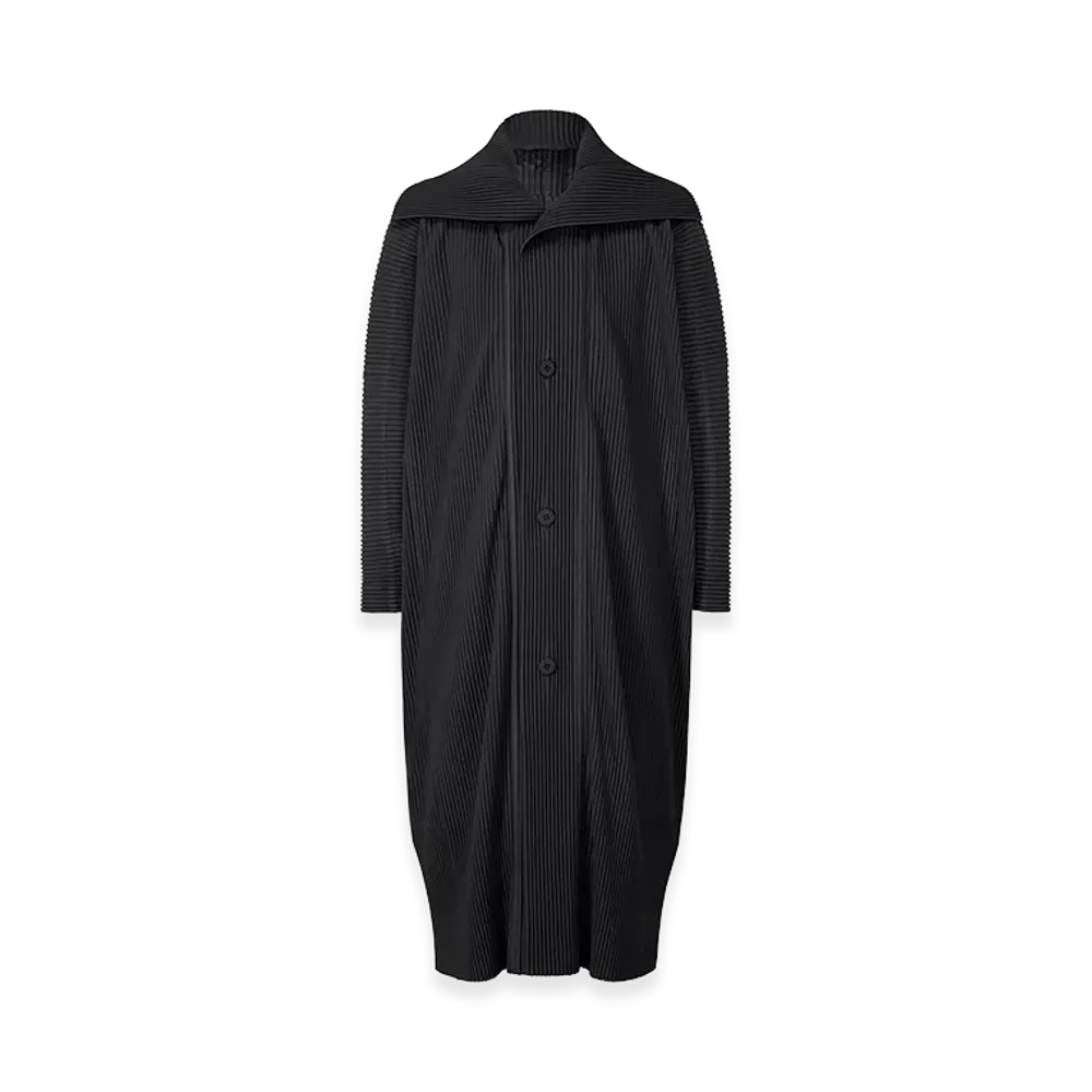 HOMME PLISSE ISSEY MIYAKE Monthly Colors January Long Coat "Black"