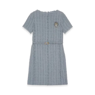 GUCCI Women's Cruise Dresses "Light Blue"
