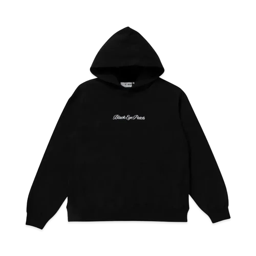 BlackEyePatch ROYAL SCRIPT HOODIE "Black"