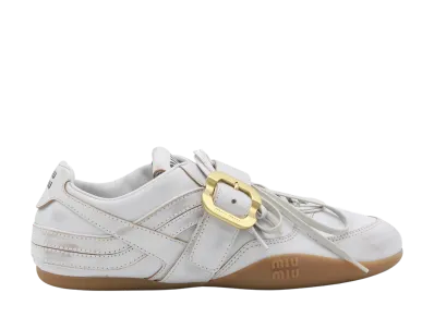 MIU MIU Women's Gymnasium Low Sneakers "White"