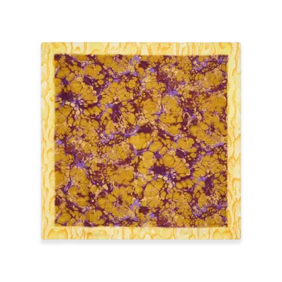 DRIES VAN NOTEN Women's Printed Silk Scarf "Ocra"
