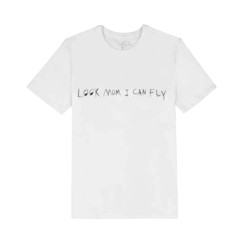 Travis Scott Cactus Jack x Nike Look Mom I Can Fly I Tee "White"
