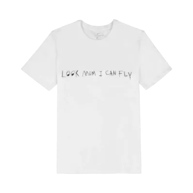 Travis Scott Cactus Jack x Nike Look Mom I Can Fly I Tee "White"