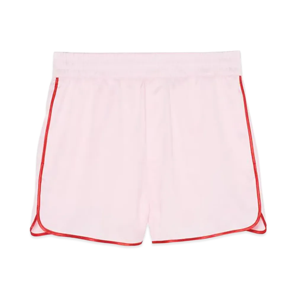 ZARA x Bad Bunny Benito Antonio Contrast Satin Shorts "Pink"