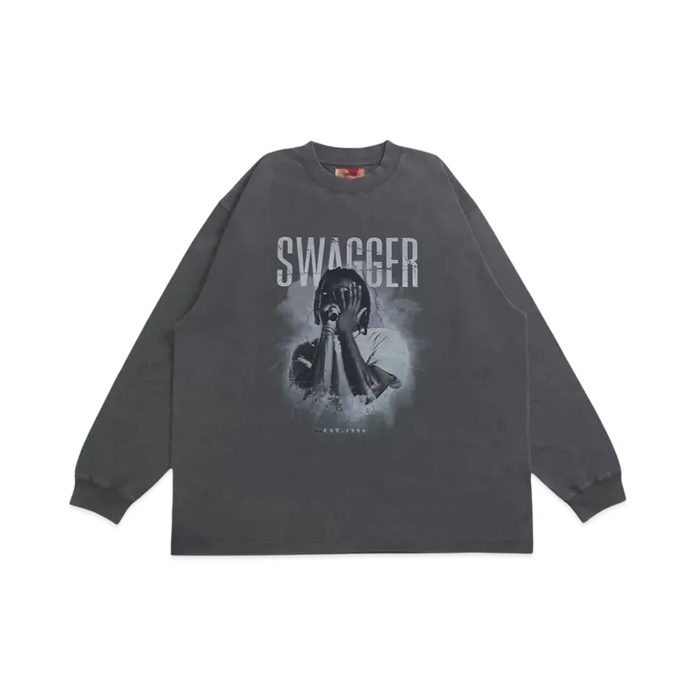 SWAGGER ZOMBIE LT-SHIRT "C.GRAY"
