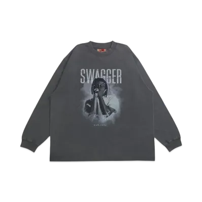 SWAGGER ZOMBIE LT-SHIRT "C.GRAY"