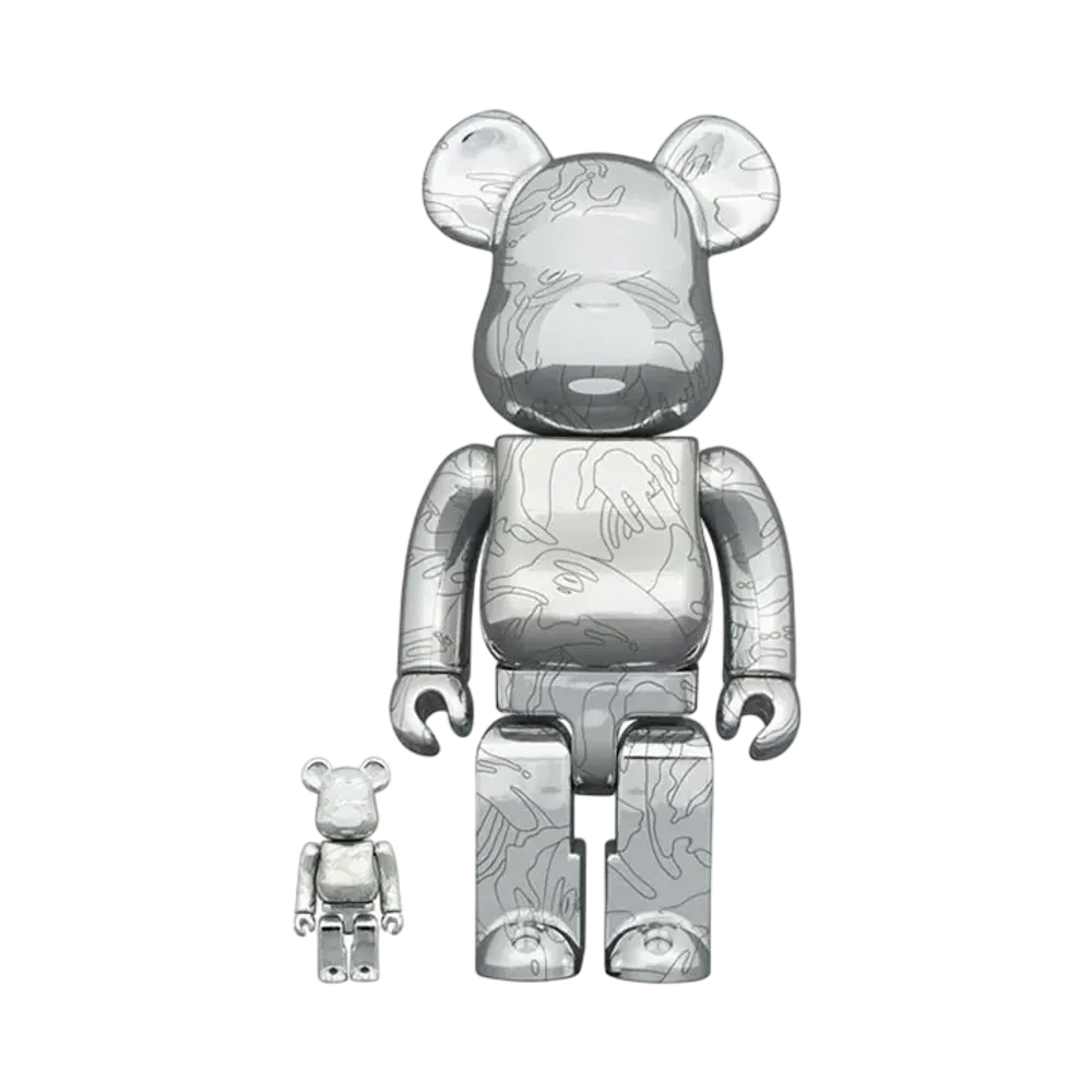 Bearbrick AAPE BY A BATHING APE 10th Anniversary 100% & 400%