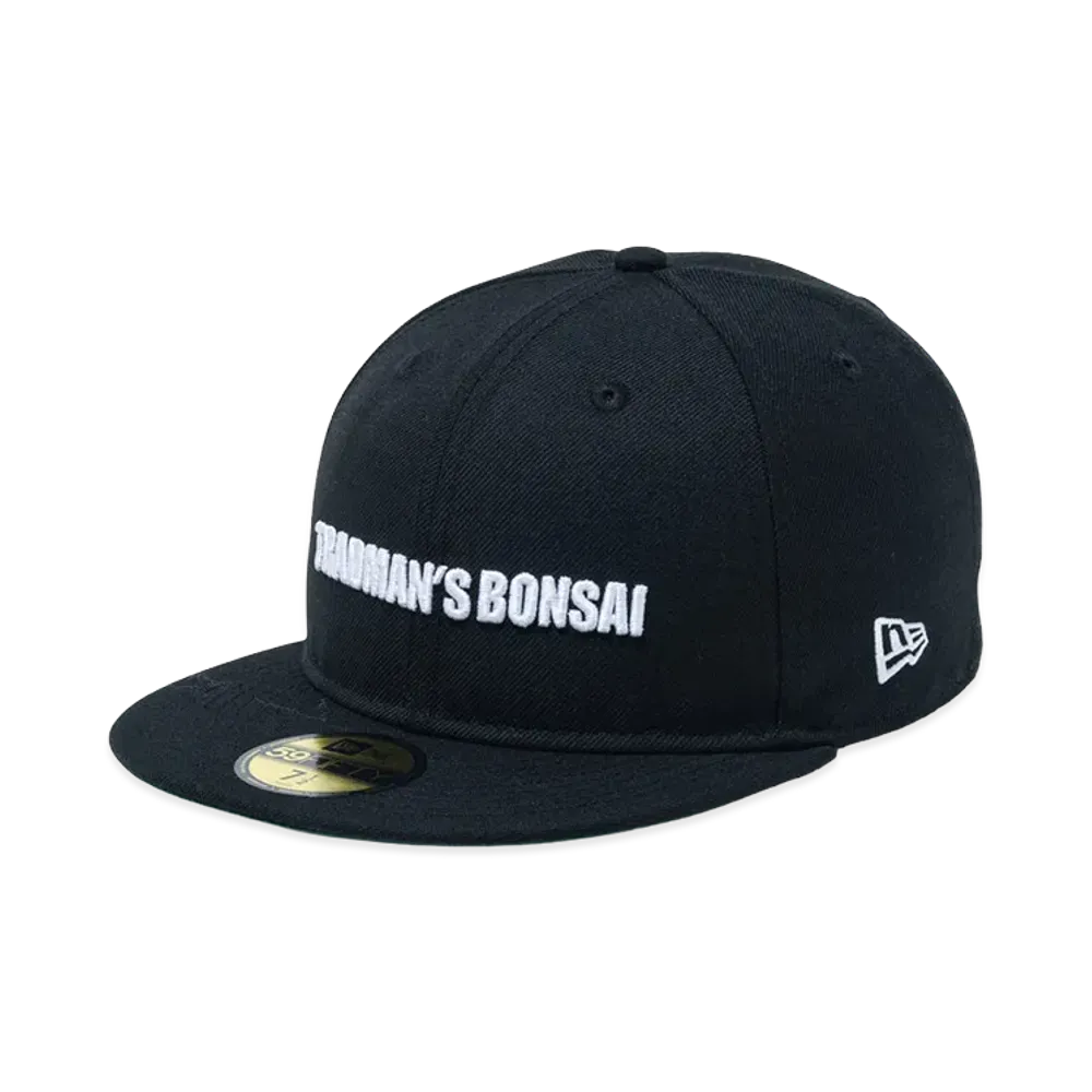 NEW ERA x TRADMAN’S BONSAI 59Fifty Soft Buckram "Black/White"