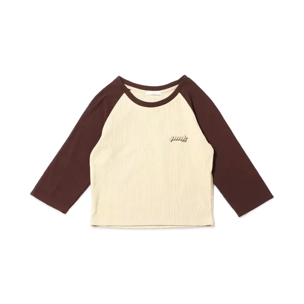 atmos pink Shichibutake Raglanti "Beige"