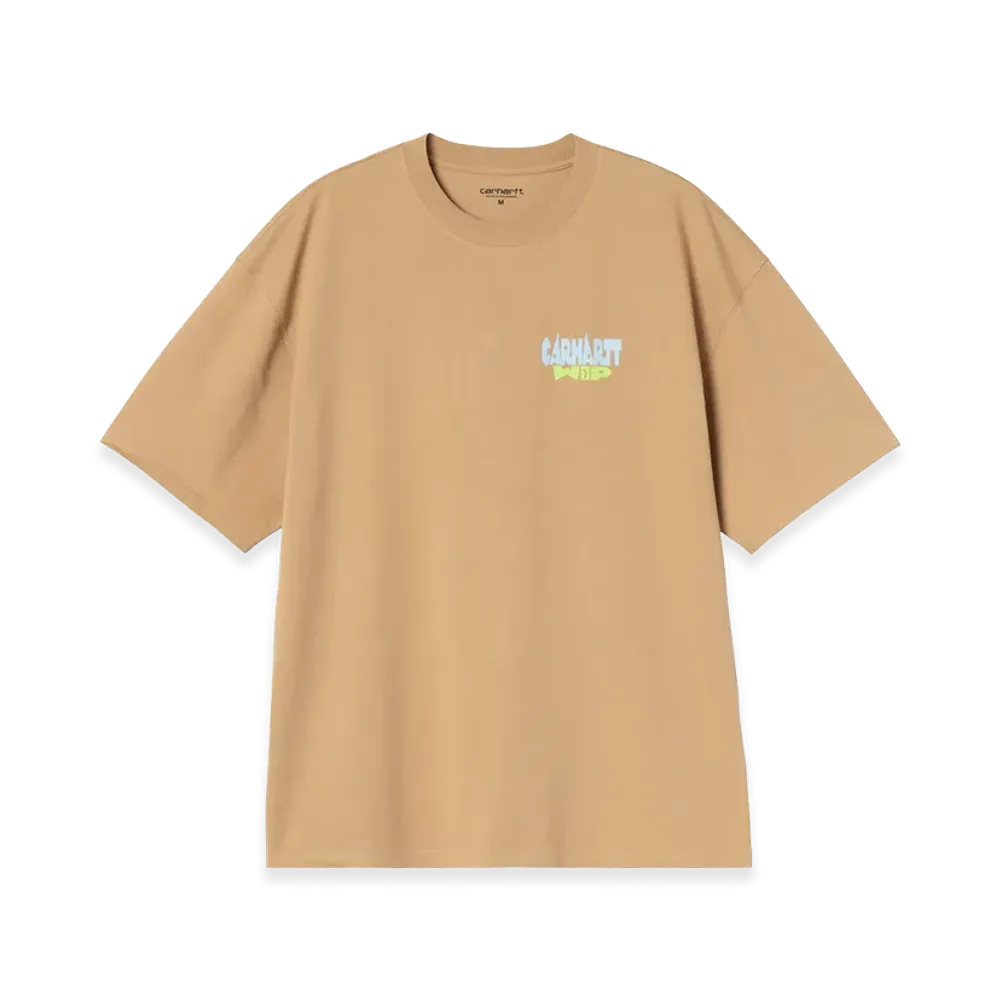 Carhartt WIP S/S Luggage Label T-Shirt "Dusty H Brown"