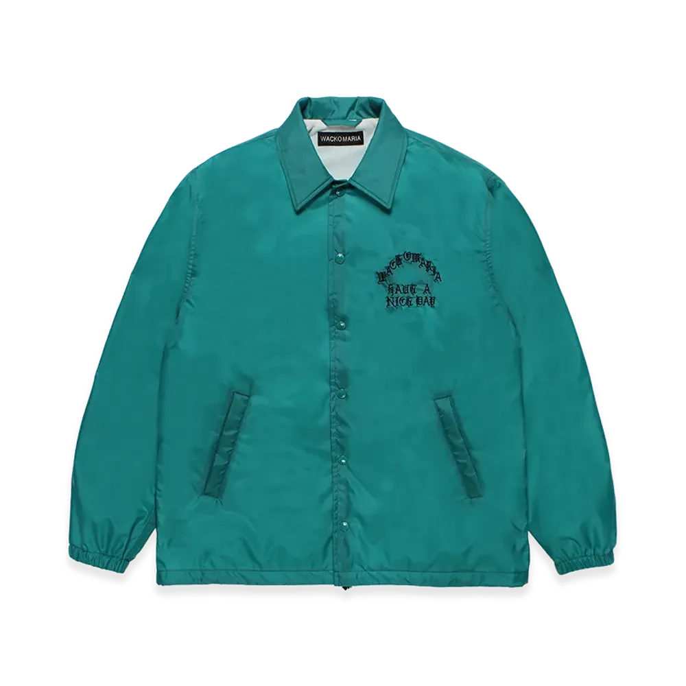WACKO MARIA Coach Jacket "Green"