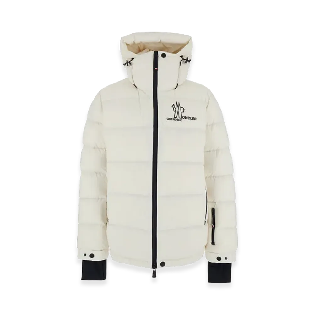 MONCLER GRENOBLE Isorno 2025 Model Short Down Jacket "White"