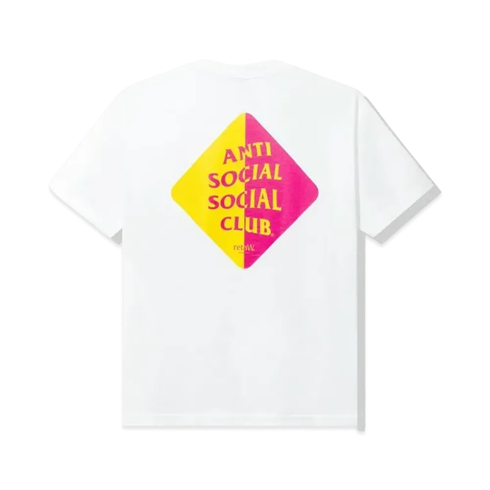 ANTI SOCIAL SOCIAL CLUB SS22 ASSC x retaW Tee "White"