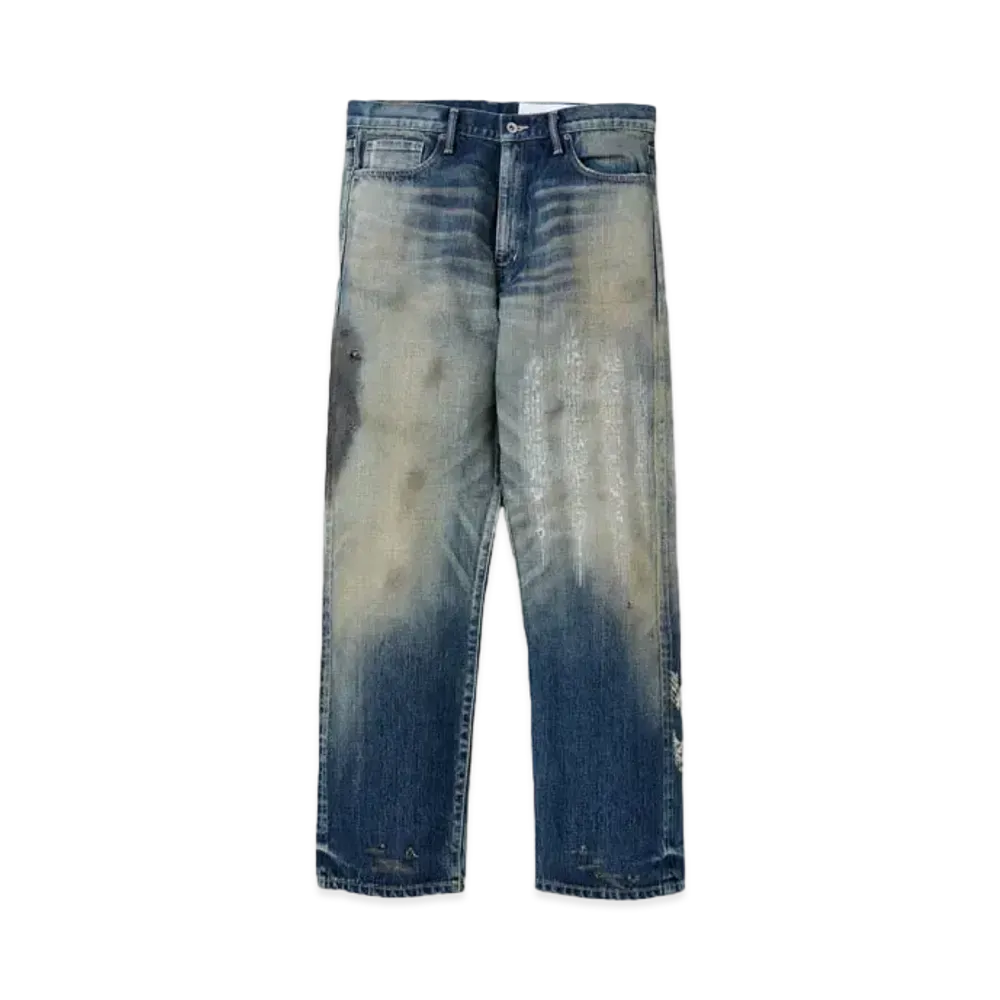 NEIGHBORHOOD x CLOT Savage Denim DP Basic Pants "Indigo"
