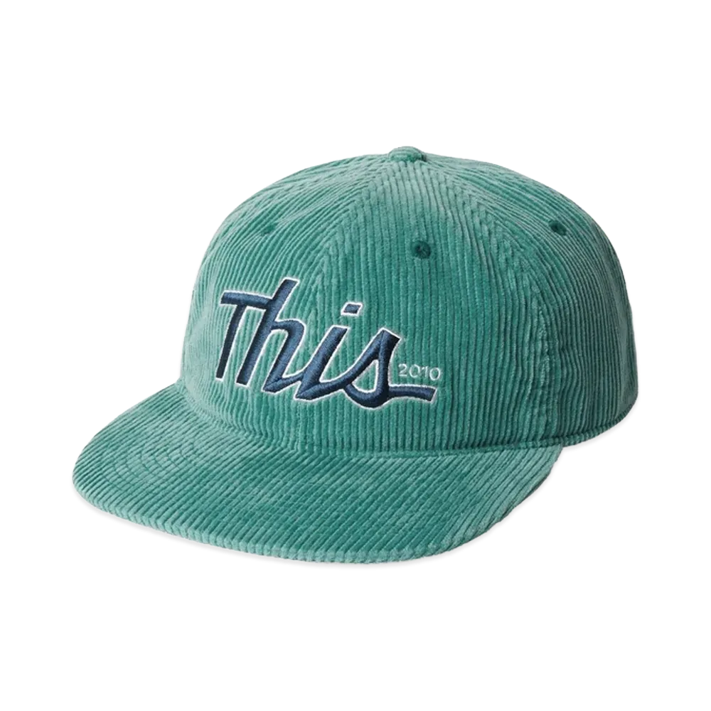 thisisneverthat Corduroy Cap "Teal"