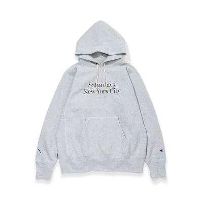 Saturdays NYC x V.A. x Champion Hoodie "Grey"