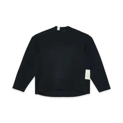 N.HOOLYWOOD TEST PRODUCT EXCHANGE SERVICE Panelled Long Sleeve T-Shirt "Navy"