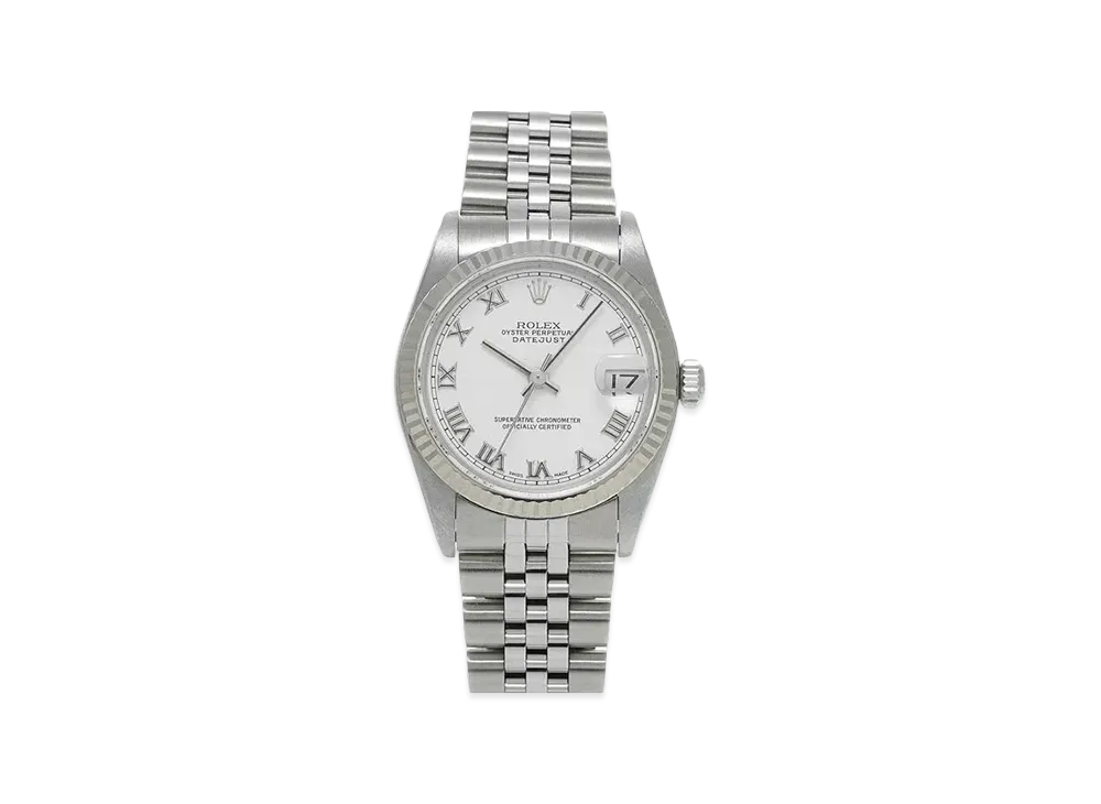 ROLEX Datejust "White Roman/Stainless Steel/White Gold"