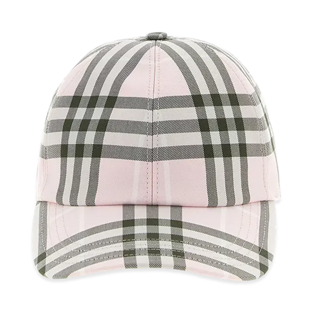 Burberry Women's Check Cap "Pink"